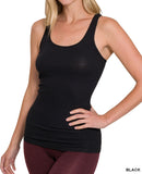 Ribbed Racerback Tank T-shirt