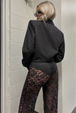 Flared Lace Pants
