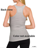 Ribbed Racerback Tank T-shirt